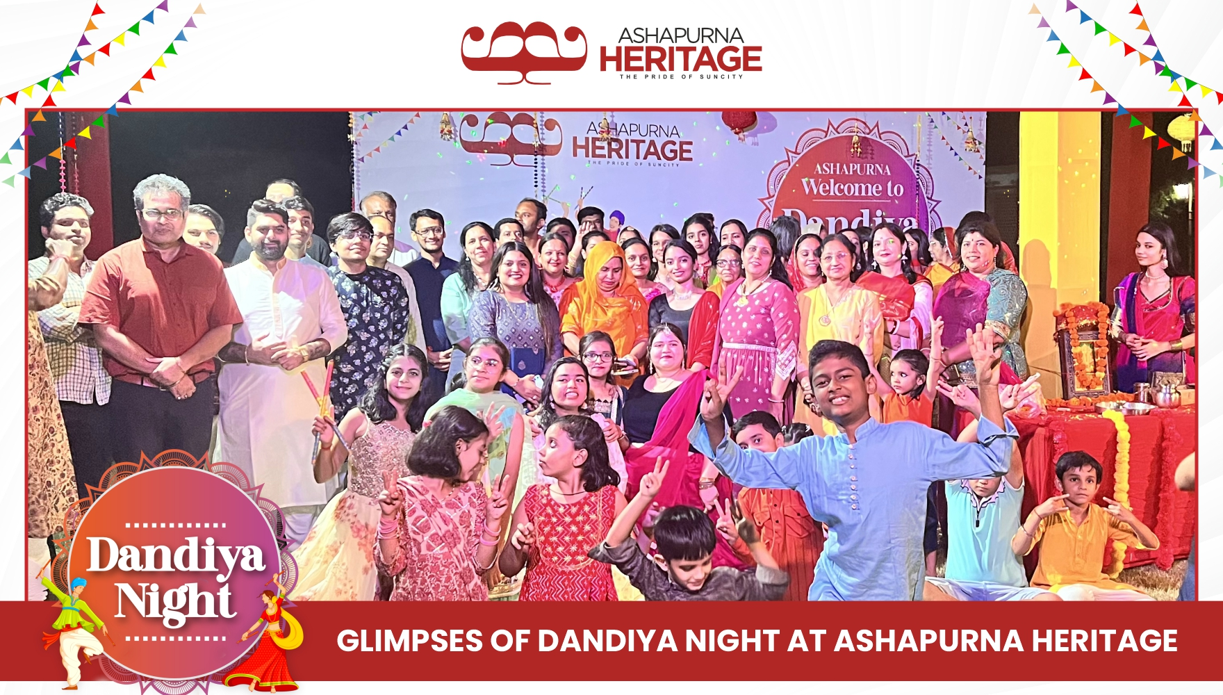 Dandiya Night Celebration At Ashapurna Heritage
