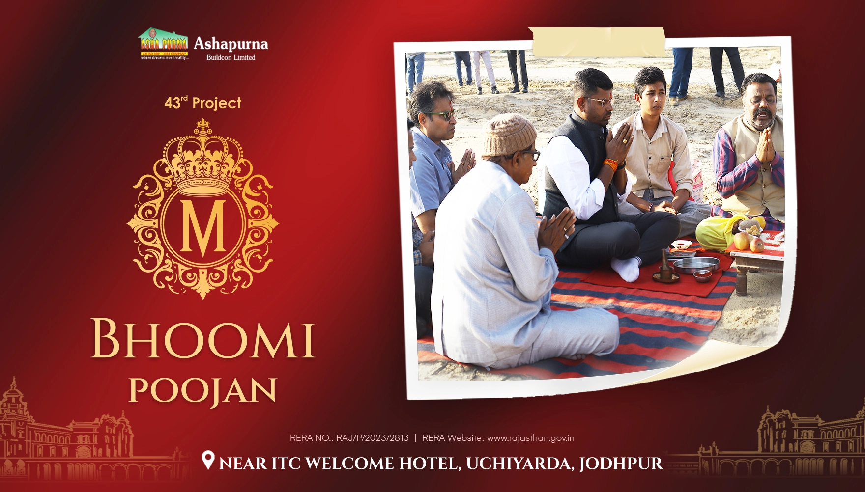 Ashapurna MohanBagh Bhoomi Poojan