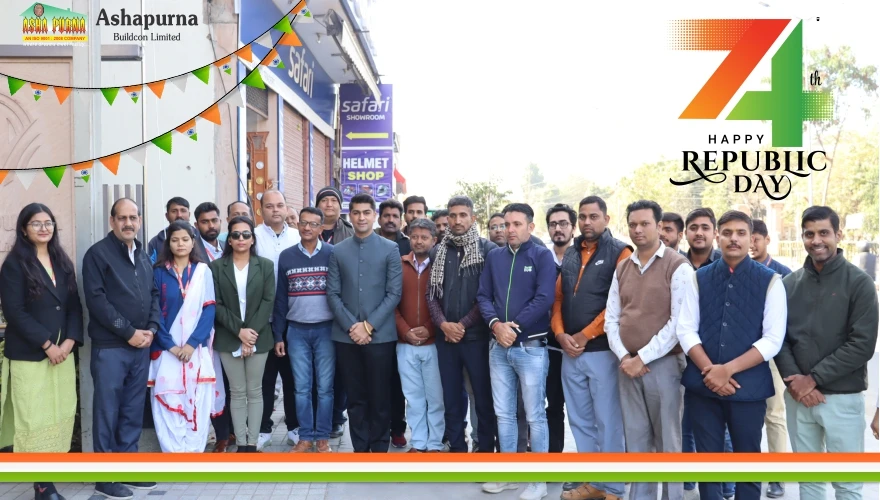 Republic Day Celebration at Ashapurna Buildcon