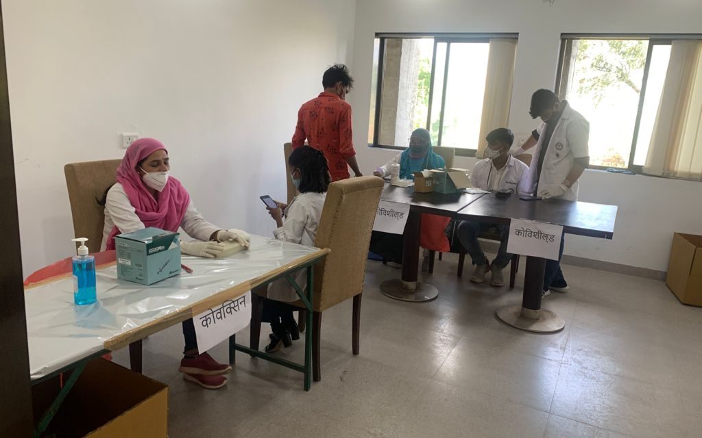 Ashapurna Enclave- Vaccination drive