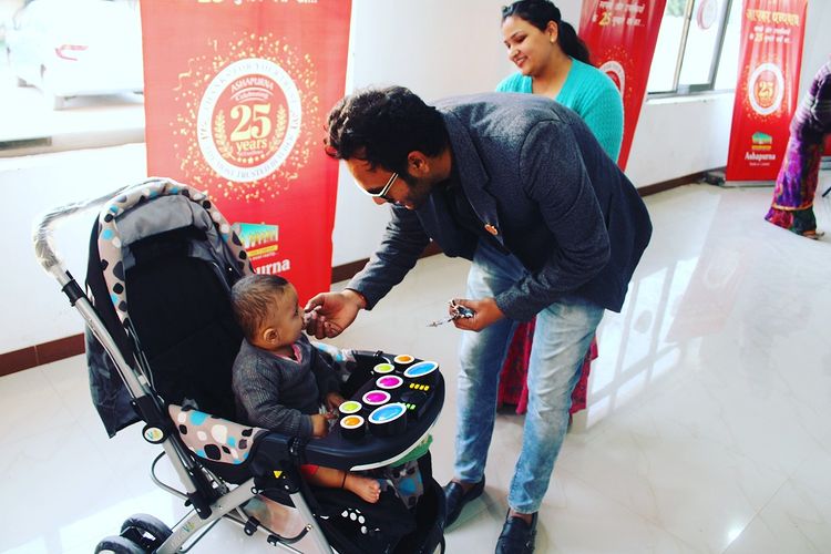 Ashapurna Basera, Families and Kids Filled the Environment with Joy