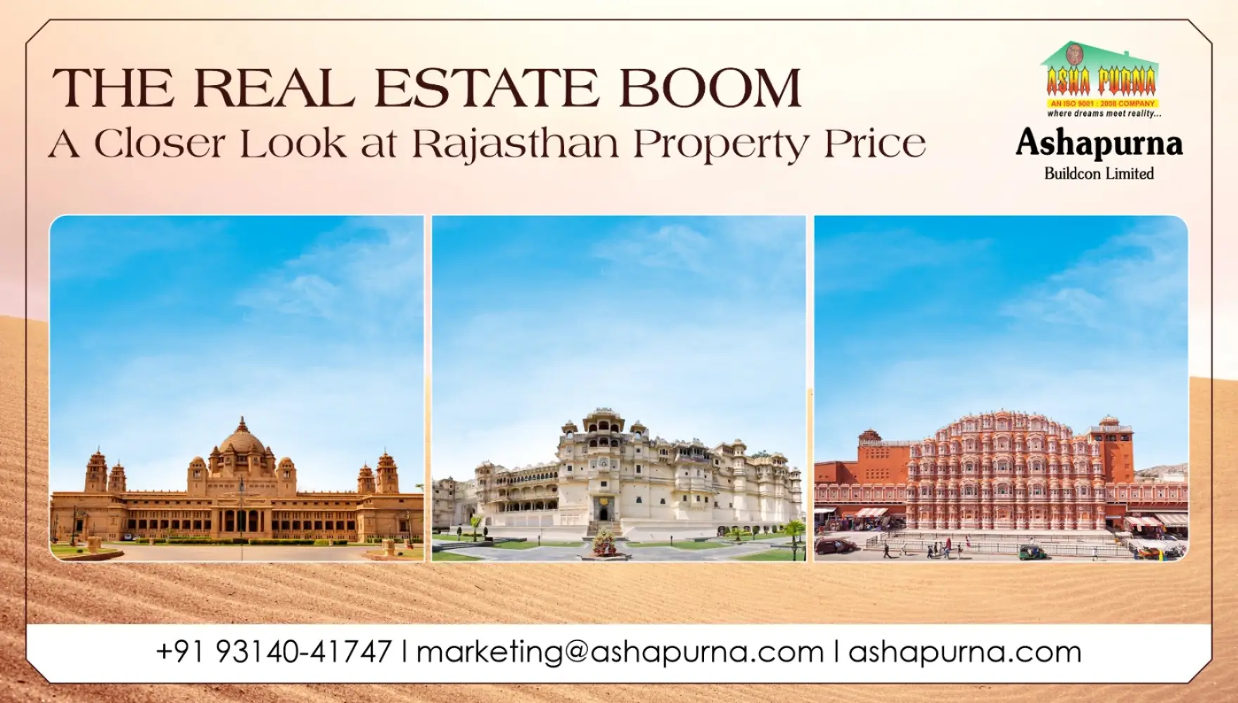 A Informational Blog on Rajasthan Property Price