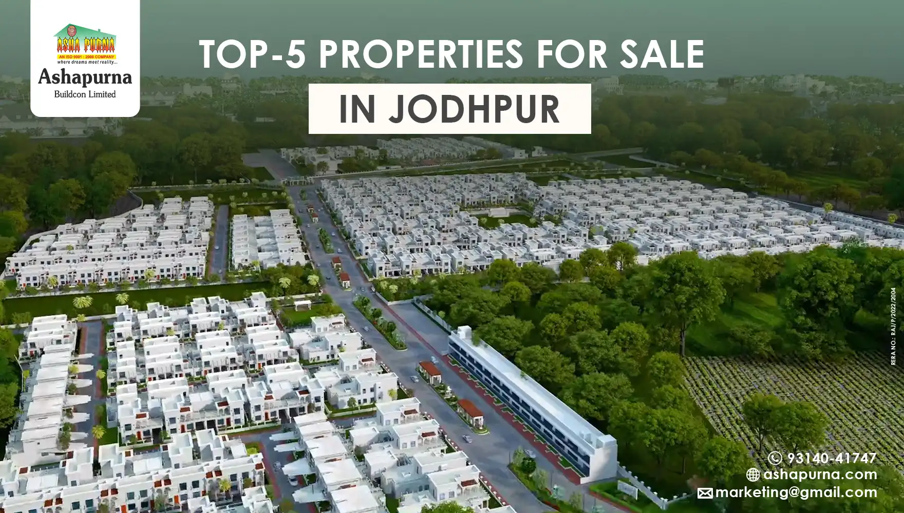 Top 5 Properties For Sale In Jodhpur Blog Image